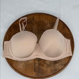 Wacoal Bra Wm 38C Nude Beige 854119 Underwire *Flaws
